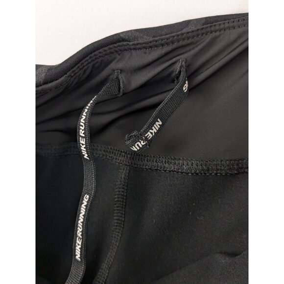Nike Dri-Fit Leggings Black Power Epic Lux Womens Small Reflective Print Running - Picture 11 of 11
